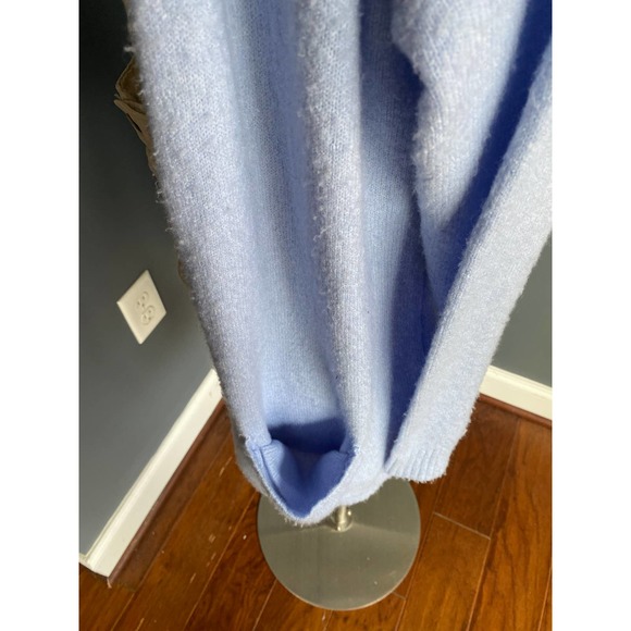 Forever 21 baby blue longline cardigan with pockets, size small - Picture 7 of 8